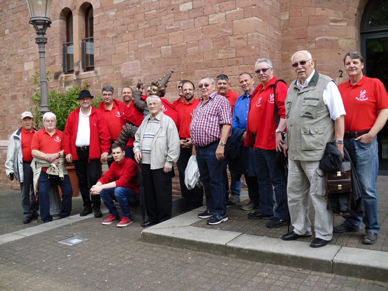 Elferrat vor dem Fastnachstmuseum